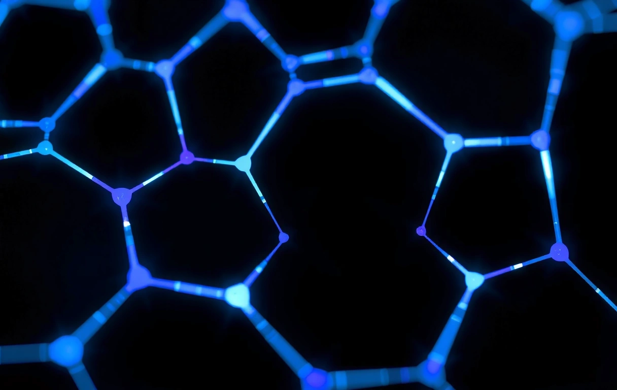 Honeycomb pattern representing digital cookies