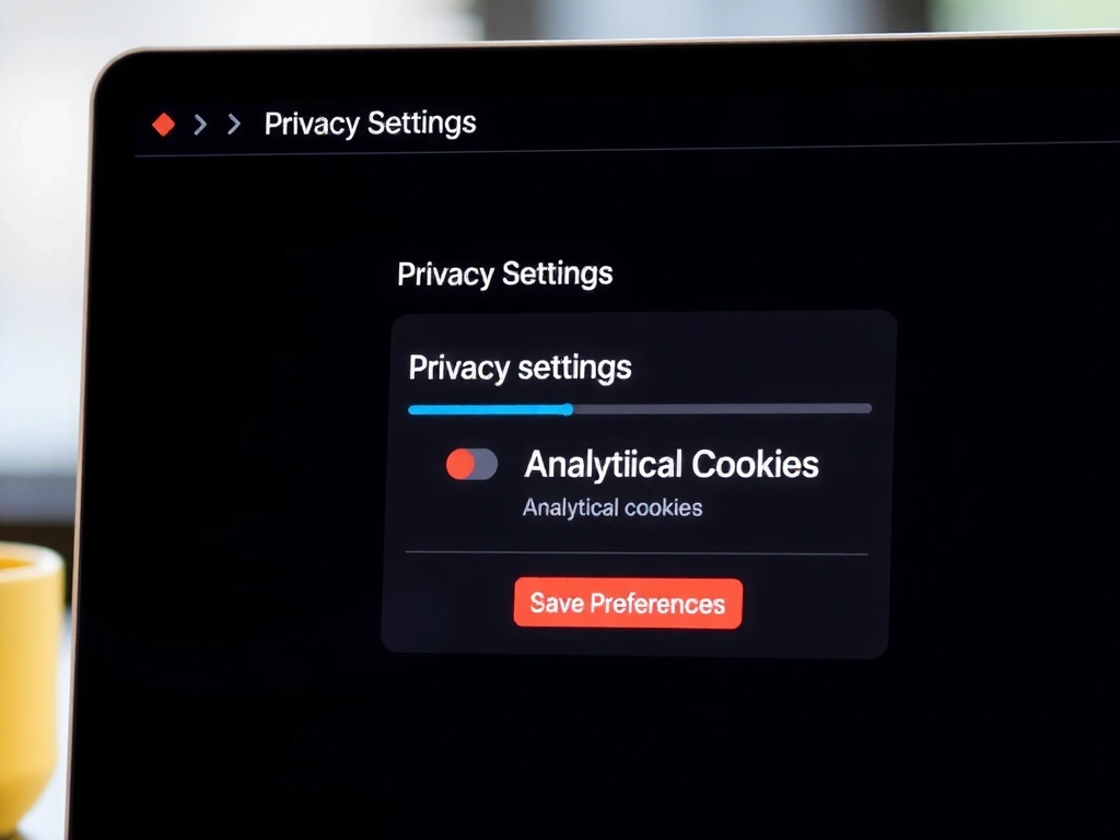 Uživatelské rozhraní pro správu cookies